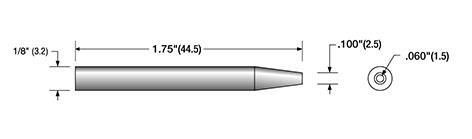 Desoldering Tip - Air-Vac, A.P.E., Pace