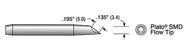 SMD flow tip