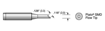 SMD flow tip