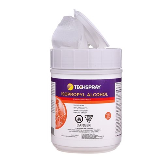 Isopropyl Alcohol Wipes - Flip-top Tub