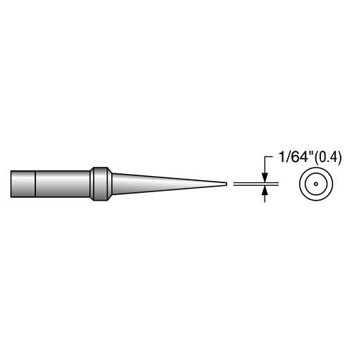 Soldering iron tip for WTCPT conical Weller