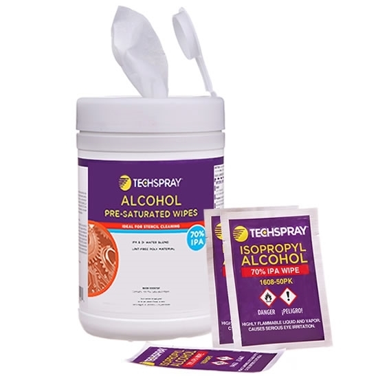 Isopropyl Alcohol (IPA) Wipes - 70%