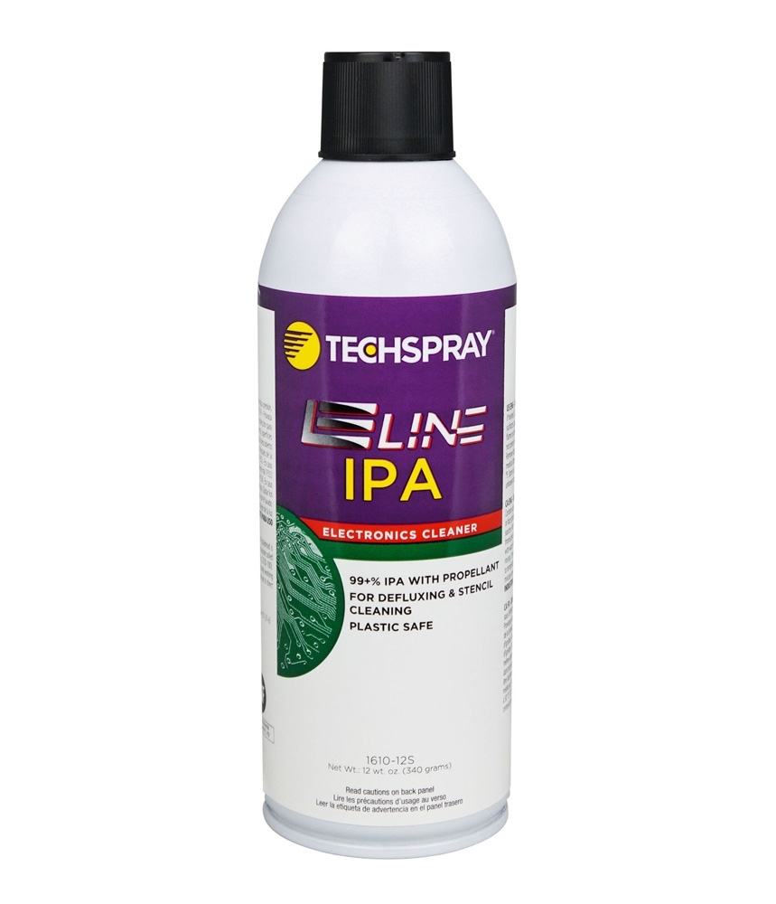 Techspray Isopropyl Alcohol Aerosol Spray for Surface Cleaning